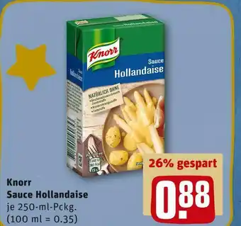 REWE Knorr sauce hollandaise Angebot