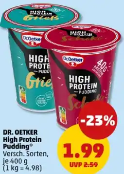 PENNY DR. OETKER High Protein Pudding Angebot