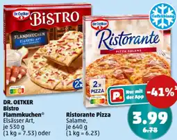 PENNY DR. OETKER Bistro Flammkuchen oder Ristorante Pizza Angebot