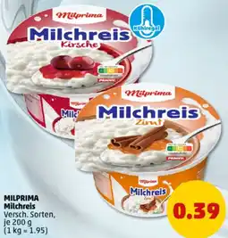 PENNY MILPRIMA Milchreis Angebot