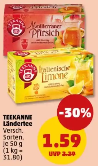 PENNY TEEKANNE Ländertee Angebot