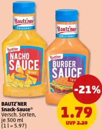 PENNY BAUTZ'NER Snack-Sauce Angebot