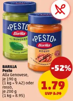 PENNY BARILLA Pesto Angebot