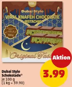 PENNY Dubai Style Schokolade Angebot