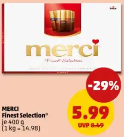 PENNY MERCI Finest Selection Angebot