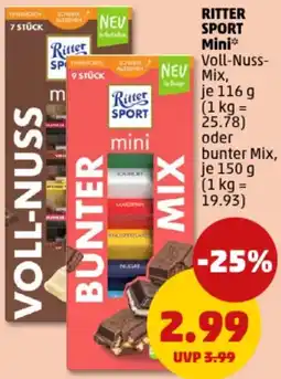 PENNY RITTER SPORT Mini Angebot