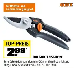 OBI OBI gartenschere Angebot