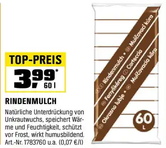 OBI Rindenmulch Angebot