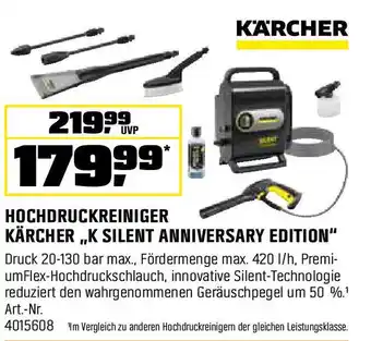 OBI KÄRCHER Hochdruckreiniger kärcher,,k silent anniversary edition" Angebot