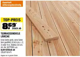 OBI Terrassendiele lärche Angebot