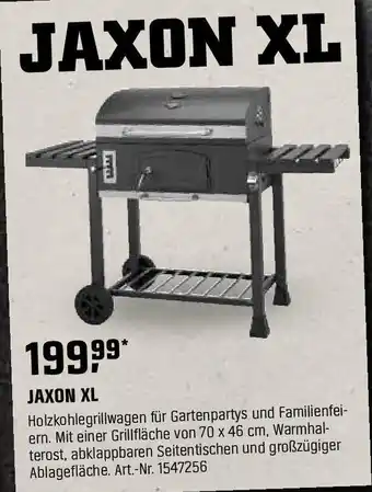 OBI Jaxon XL Holzkohlegrillwagen Angebot