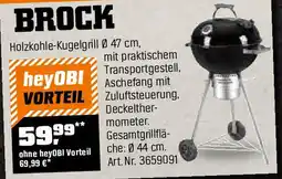 OBI BROCK Holzkohle-Kugelgrill Angebot