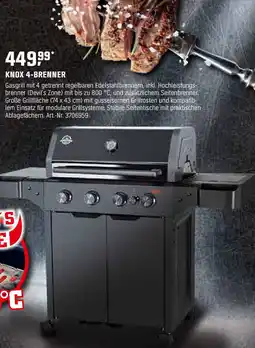 OBI KNOX 4-BRENNER Gasgrill Angebot