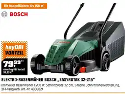 OBI Elektro-rasenmäher bosch „easyrotak 32-215" Angebot