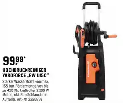 OBI Hochdruckreiniger yardforce,,EW U15C" Angebot