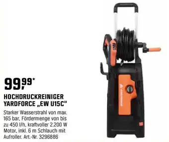 OBI Hochdruckreiniger yardforce,,EW U15C" Angebot