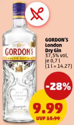 PENNY GORDON'S London Dry Gin Angebot