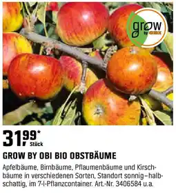 OBI Grow by obi bio obstbäume Angebot