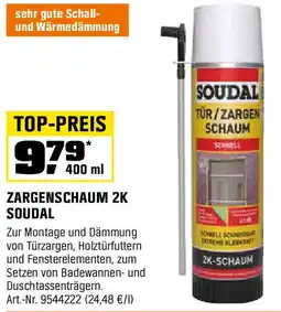 OBI Zargenschaum 2k SOUDAL Angebot