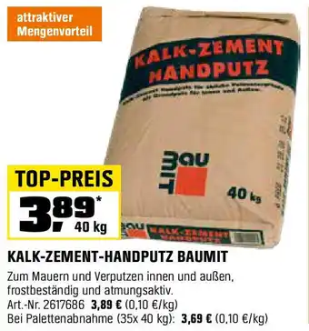 OBI Kalk-zement-handputz baumit Angebot