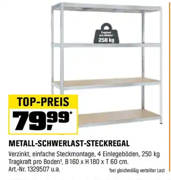 OBI Metall-schwerlast-steckregal Angebot