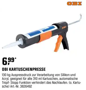 OBI Obi kartuschenpresse Angebot