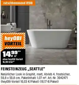 OBI Feinsteinzeug,,seattle" Angebot