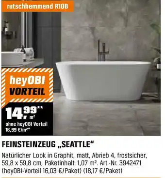 OBI Feinsteinzeug,,seattle" Angebot