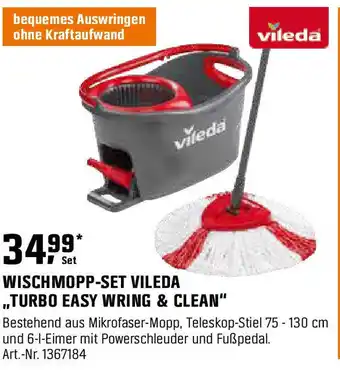 OBI Wischmopp-set vileda ,,turbo easy wring & clean" Angebot