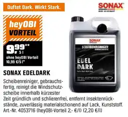 OBI SONAX Edeldark Angebot