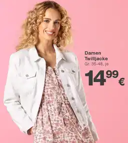 KiK Damen Twilljacke Angebot