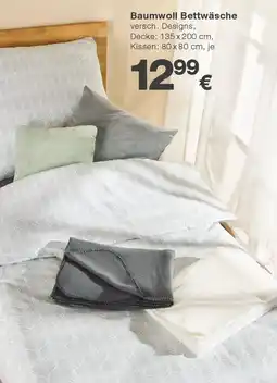 KiK Baumwoll Bettwäsche Angebot