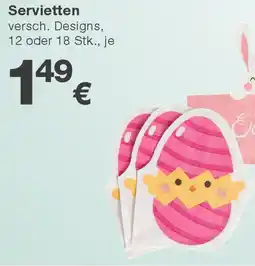 KiK Servietten Angebot