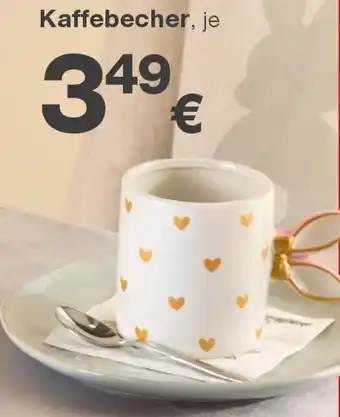 KiK Kaffebecher Angebot