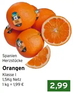 CAP Markt Spanien Herzstücke Orangen Angebot