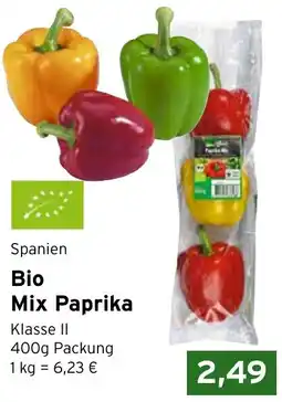 CAP Markt Spanien Bio Mix Paprika Angebot