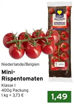 CAP Markt Mini Rispentomaten Angebot