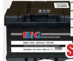 B1 Discount Baumarkt BIG Batterie Industrie Germany Auto-Batterie Angebot