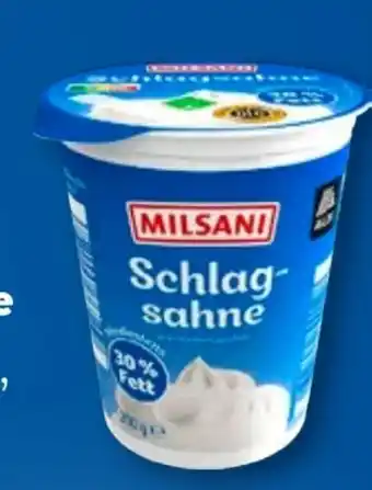 Aldi Süd Milsani Schlagsahne Angebot