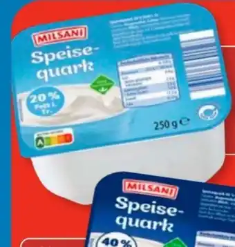 Aldi Süd Milsani Speisequark Angebot