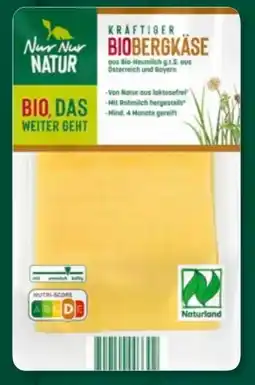 Aldi Süd Nur Natur Bio-Heumilch-Käsescheiben Angebot