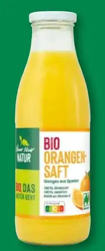 Aldi Süd Nur Natur Bio-Orangendirektsaft Angebot