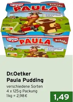 CAP Markt Dr. Oetker Paula Pudding Angebot