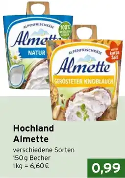 CAP Markt Hochland Almette Angebot