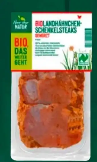 Aldi Süd Nur Natur Bio-Landhähnchen-Schenkelsteaks Angebot