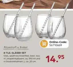 Möbel Buss Ritzenhoff & breker 8-tlg. gläser-set Angebot