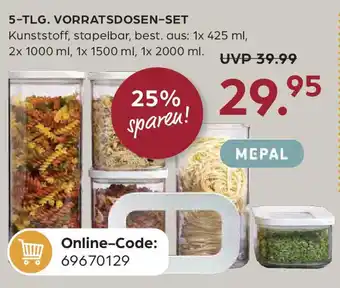 Möbel Buss 5-tlg. vorratsdosen-set Angebot