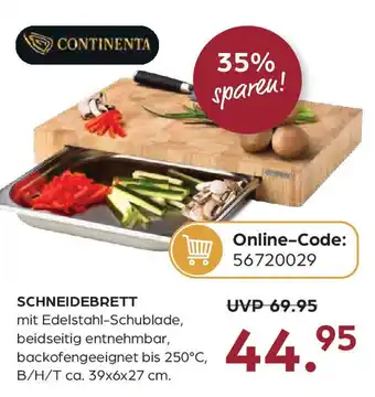 Möbel Buss CONTINENTA Schneidebrett Angebot