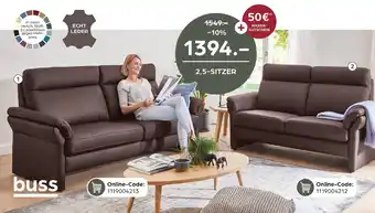 Möbel Buss 2,5-sitzer buss Angebot