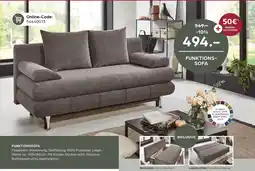 Möbel Buss Funktions- sofa Angebot